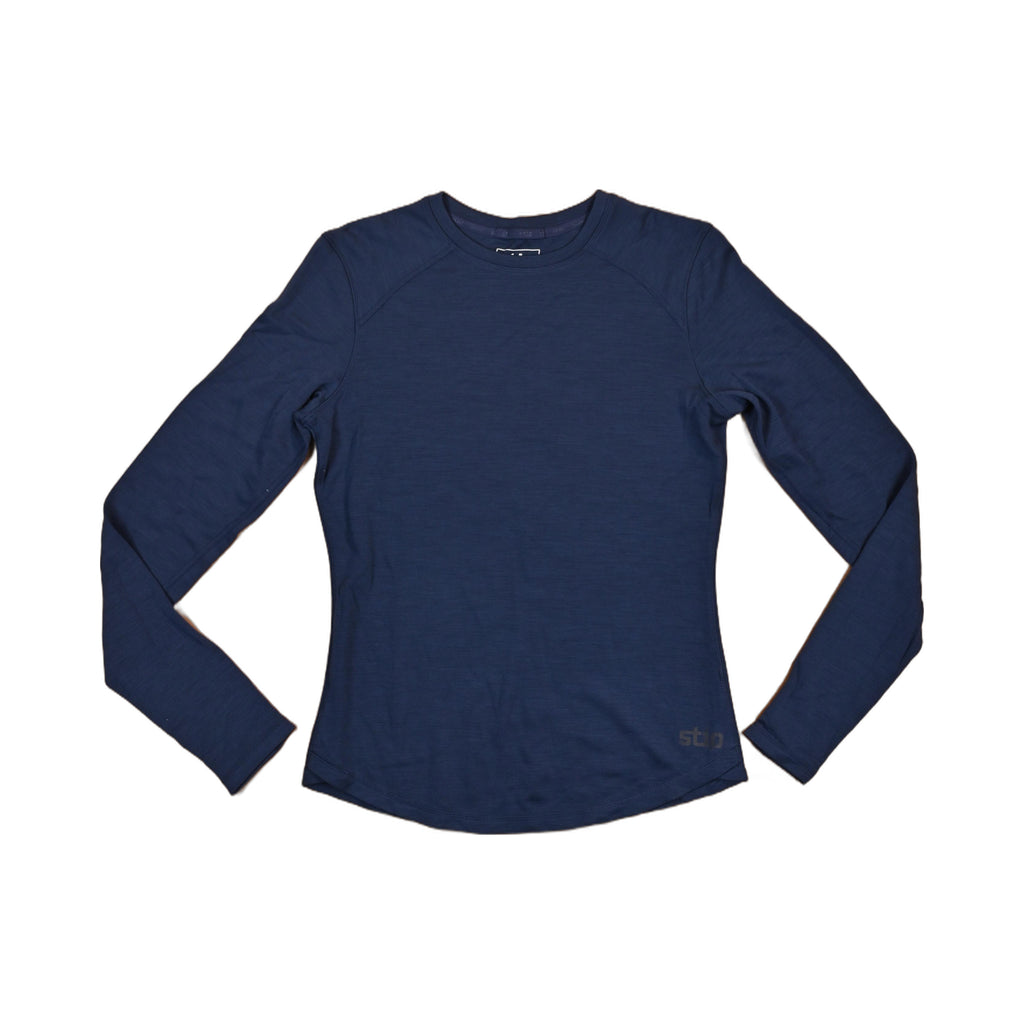 Stio Women's Basis PeakWool Midweight Crew Long Sleeve Shirt