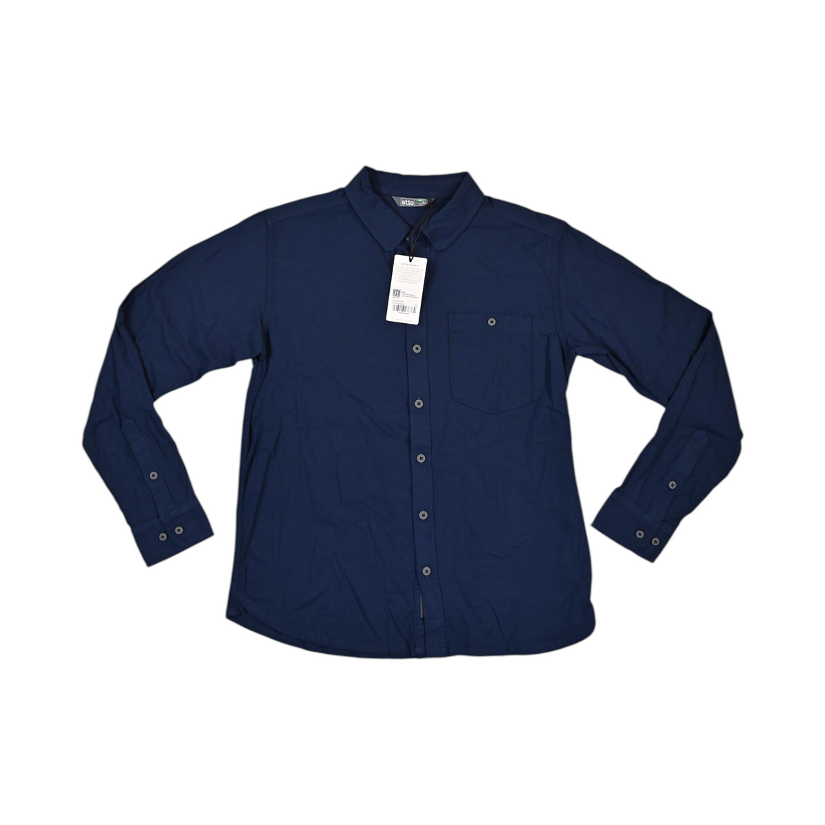 Stio Men's Miter Stretch Lightweight Flannel Long Sleeve Shirt