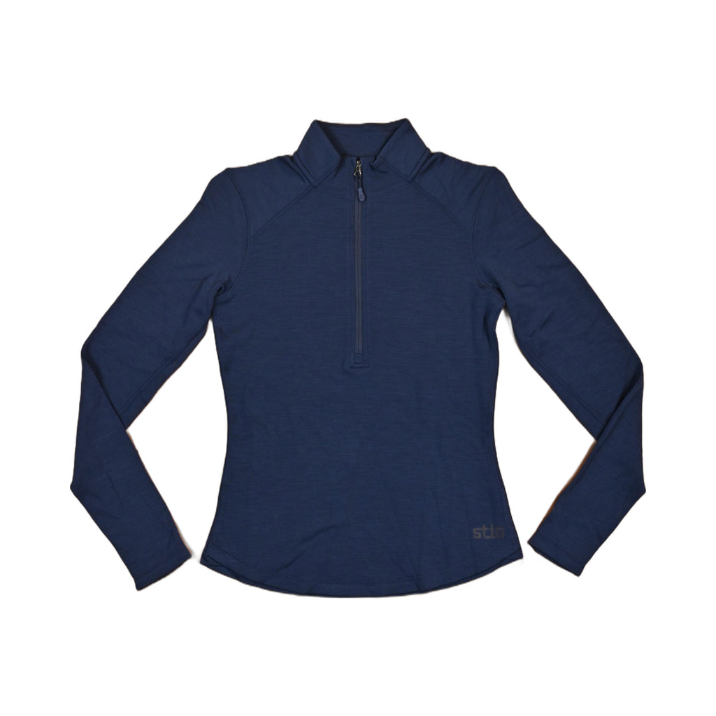 Stio Women's Basis PeakWool Midweight Half Zip Long Sleeve Shirt