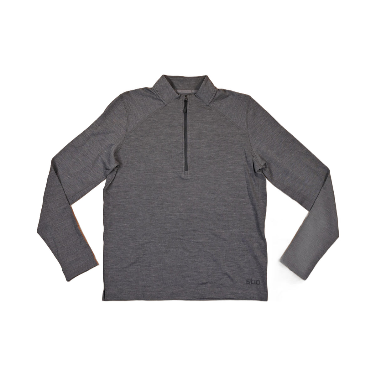 Stio Men's Basis PeakWool Midweight Half Zip Long Sleeve Shirt