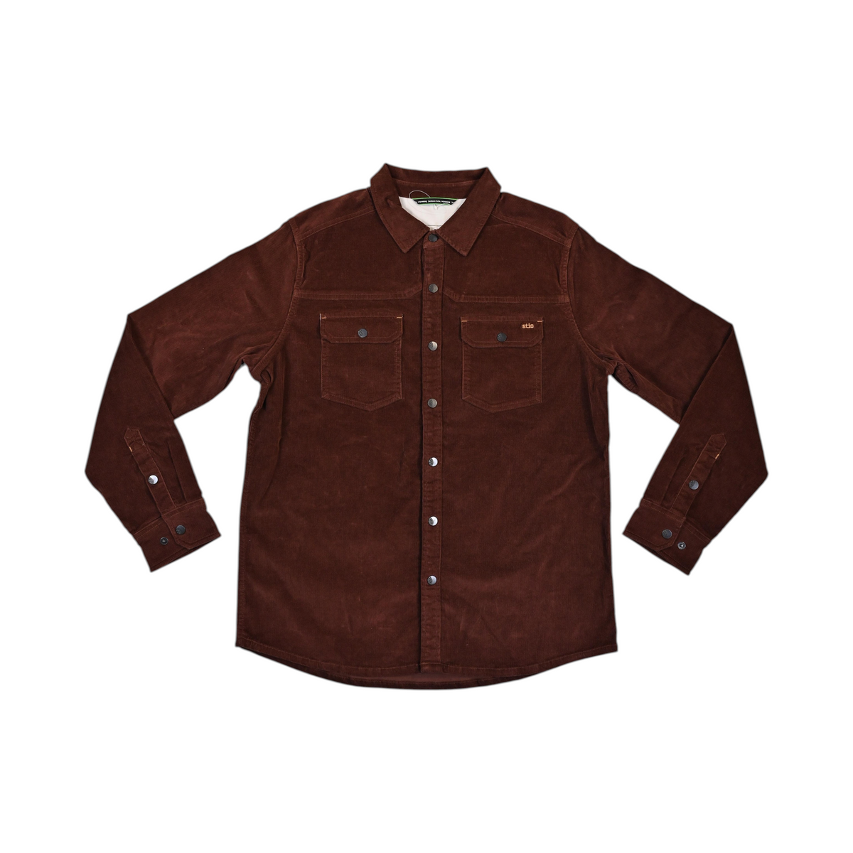 Stio Men's Saratoga Cord Long Sleeve Shirt