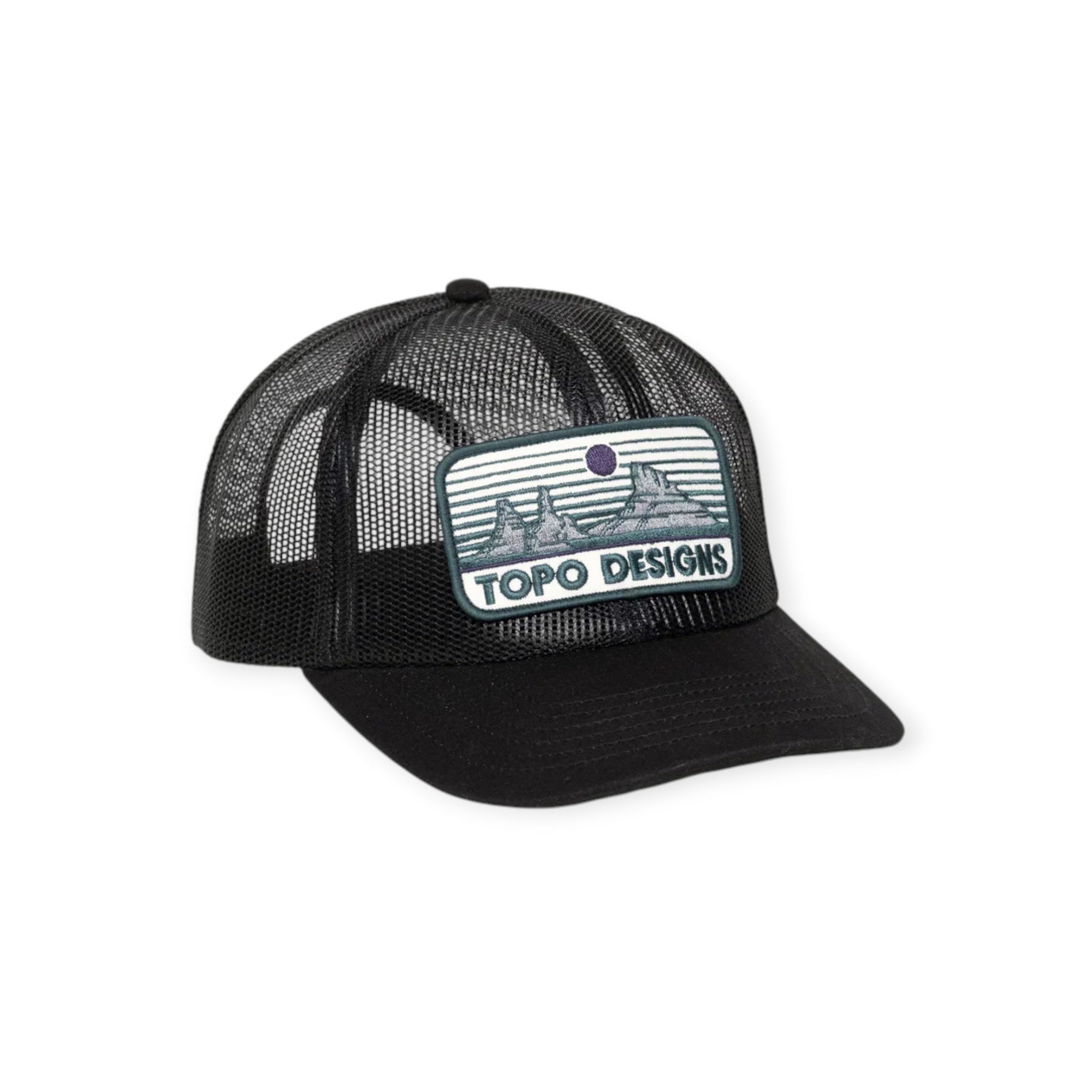 Topo Designs Patch Mesh Trucker Hat - Desert Dusk