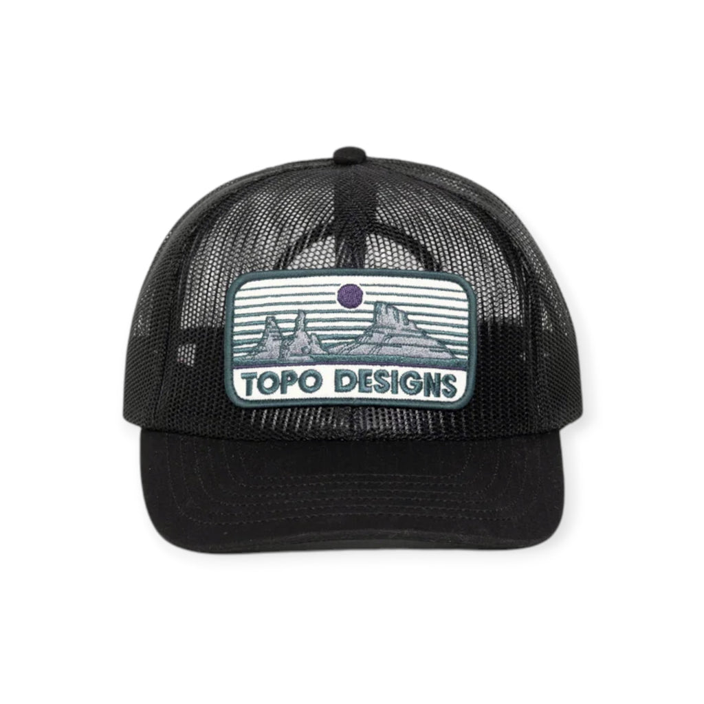 Topo Designs Patch Mesh Trucker Hat - Desert Dusk