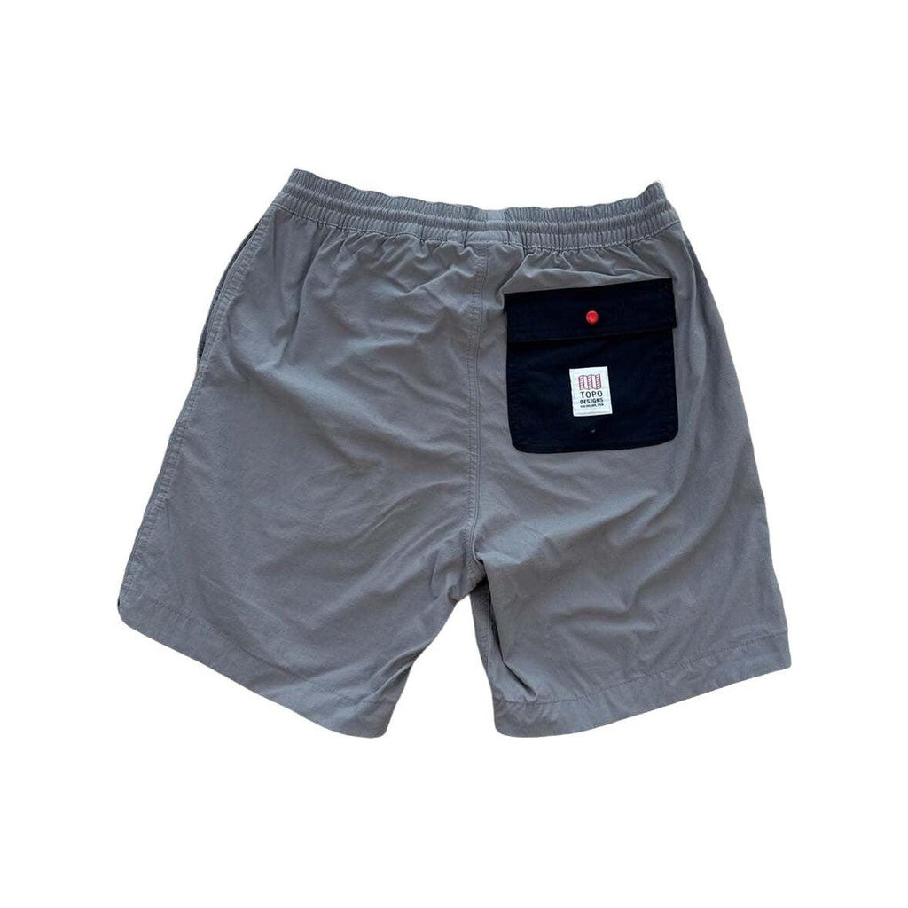 Topo Designs Men's Global Shorts Grey Small Used - FERAL
