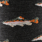 Darn Tough Men's Spey Fly Crew Lightweight Lifestyle Socks - FERAL