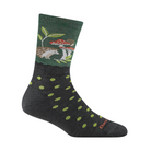 Darn Tough Women's Wild Life Crew Lightweight with Cushion Socks - FERAL