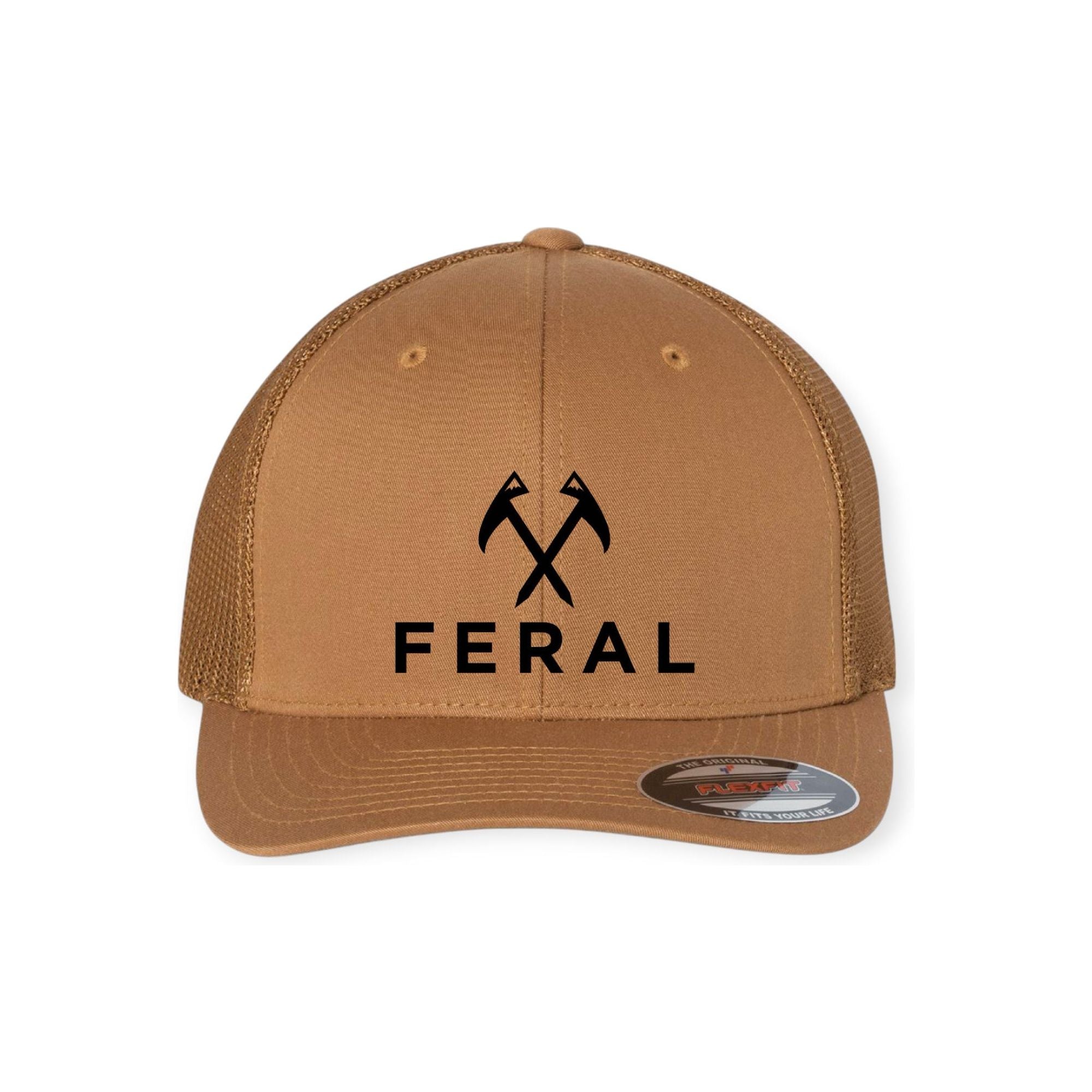 FERAL Logo Flexfit Embroidered Hat - FERAL