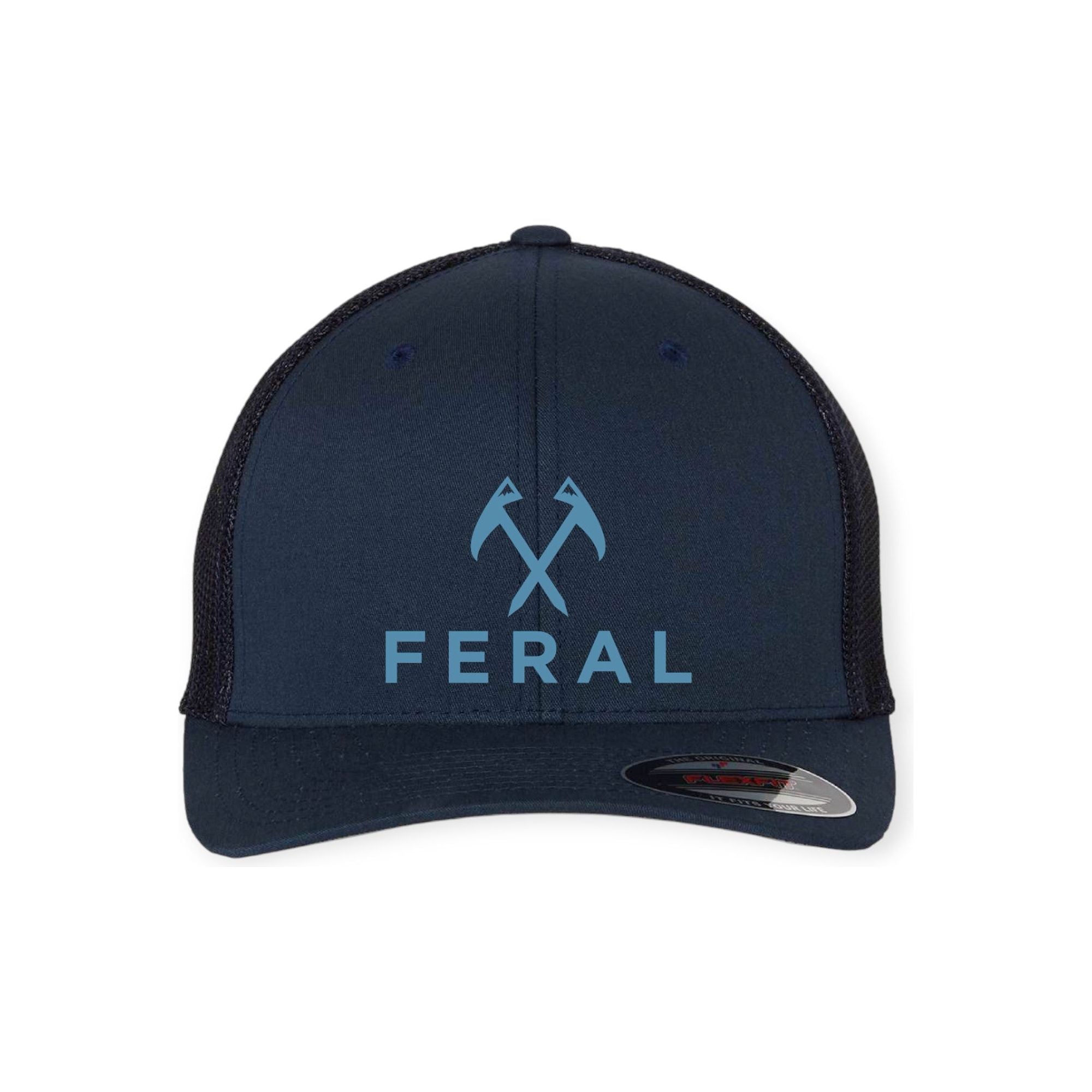 FERAL Logo Flexfit Embroidered Hat - FERAL