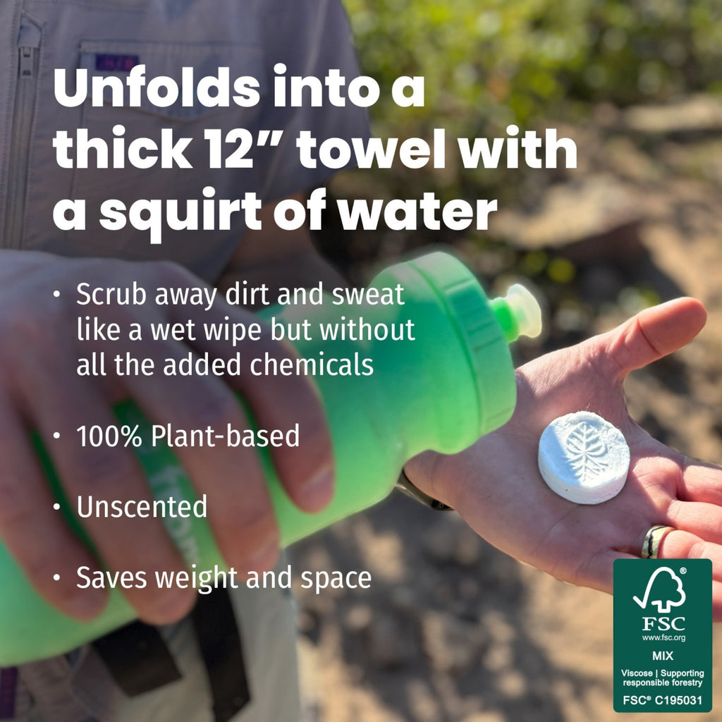 PACT Outdoors Body Wipes - 25 Pack - FERAL