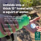 PACT Outdoors Body Wipes - 25 Pack - FERAL