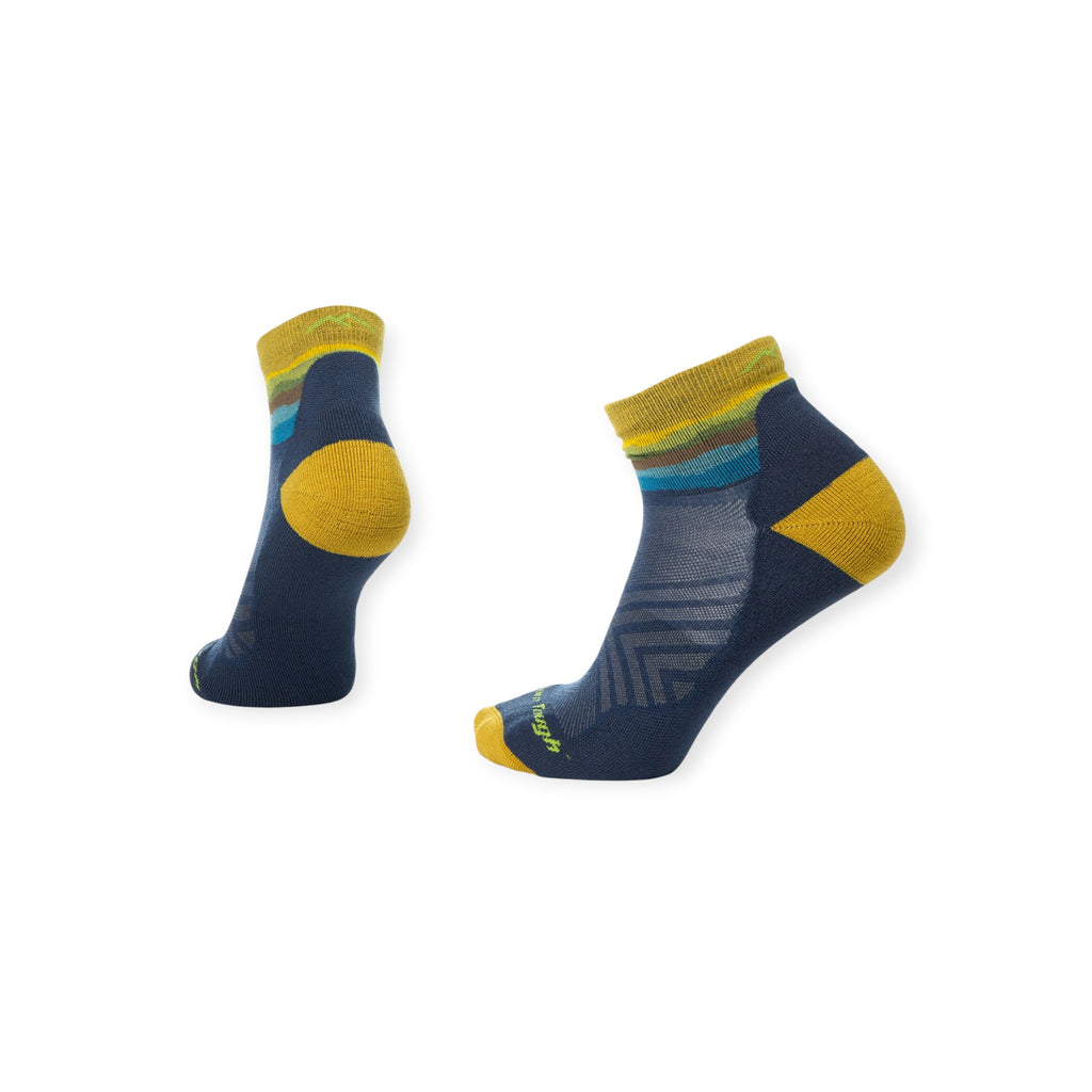 Darn Tough Men's Quarter Ultra Lightweight with Cushion Running Socks - FERAL