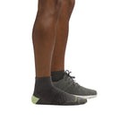 Darn Tough Men's Quarter Ultra Lightweight with Cushion Running Socks - FERAL