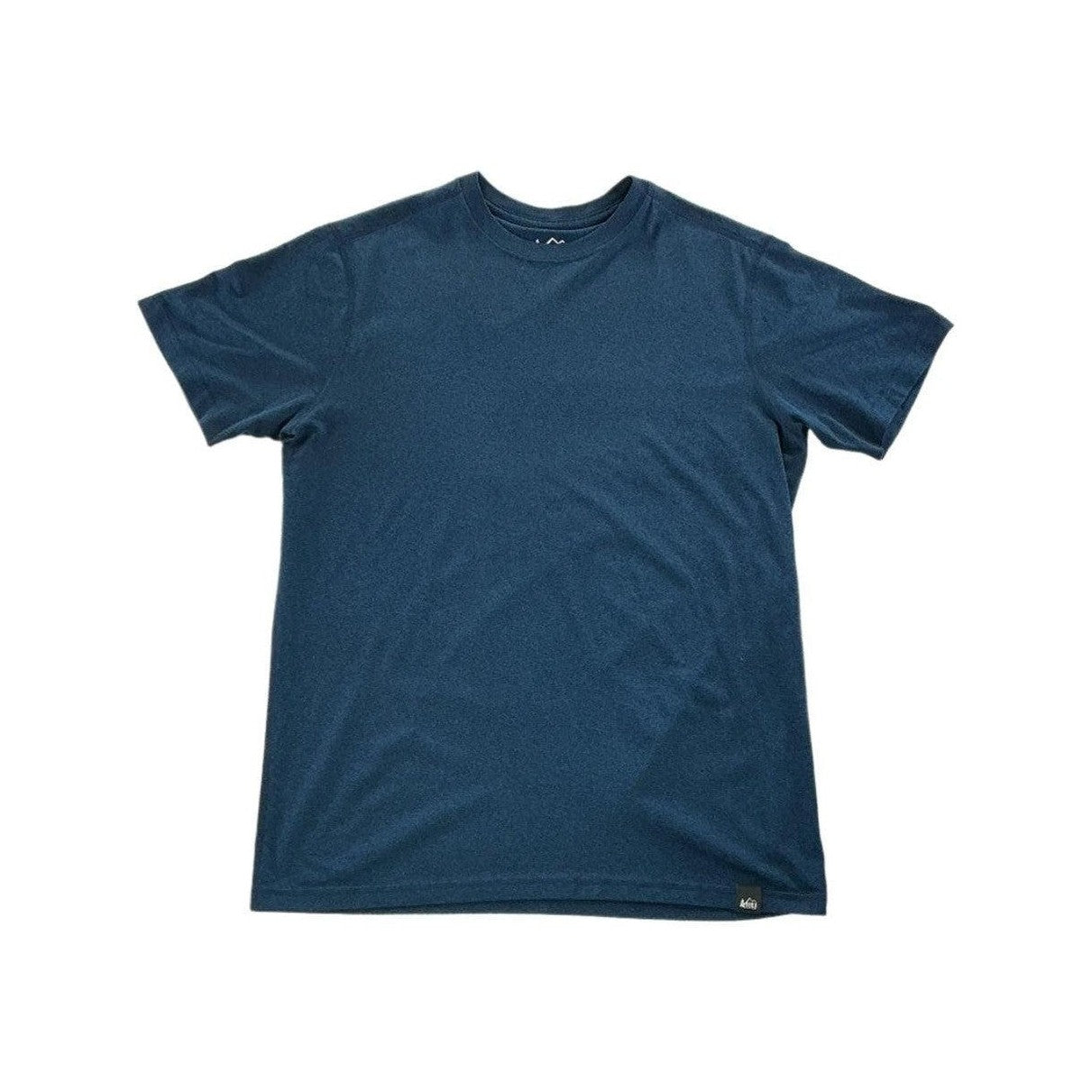 REI Men's Active Short Sleeve Shirt Blue Small USED - FERAL