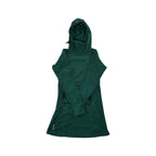 Melanzana Women's Microgrid Dress Green Small USED - FERAL