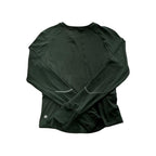 Lululemon Women's Rulu Reflective Running Long Sleeve Shirt Green Size 8 USED - FERAL