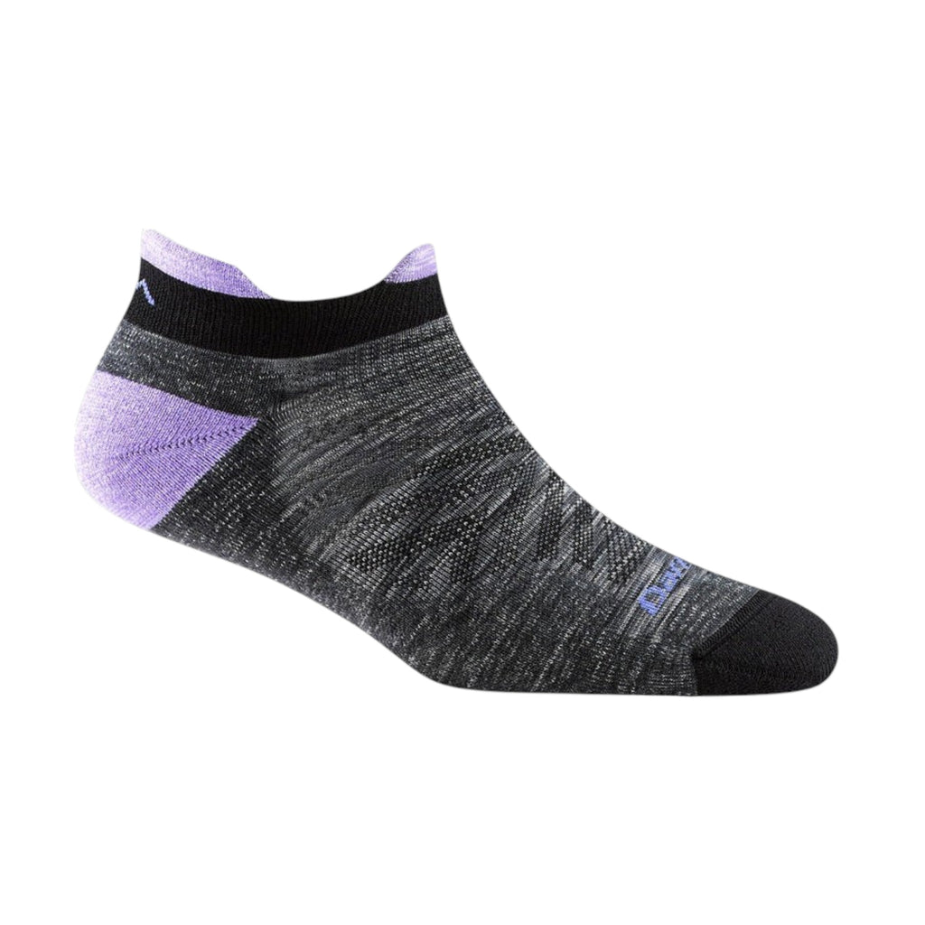 Darn Tough Women's No Show Tab Ultra-Lightweight With Cushion Running Socks - FERAL