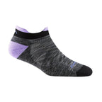 Darn Tough Women's No Show Tab Ultra-Lightweight With Cushion Running Socks - FERAL
