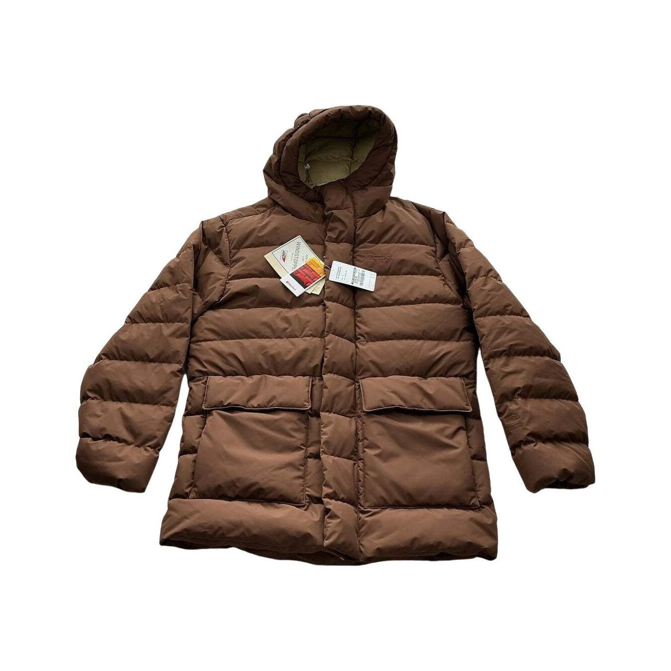 Marmot Men's WarmCube Gore-Tex Windstopper Golden Mantle Jacket Pinecone Medium USED