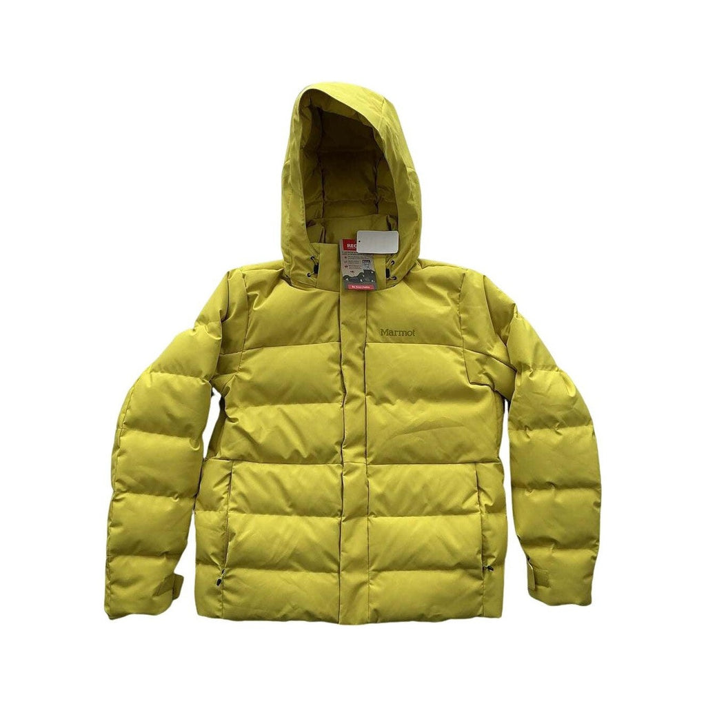 Marmot Men's Shadow Down Jacket Yellow Medium USED
