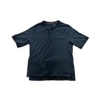 REI Men's Active Short Sleeve Shirt Blue Medium USED - FERAL