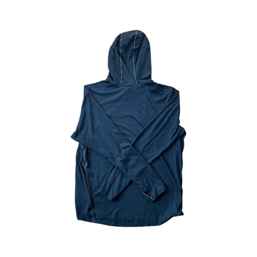 The North Face Men's Active Flashdry-XD Long Sleeve Hooded Shirt Blue Large USED - FERAL