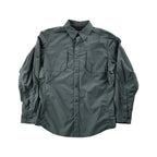 Marmot Men's Long Sleeve Active Hiking Shirt Grey Medium USED - FERAL