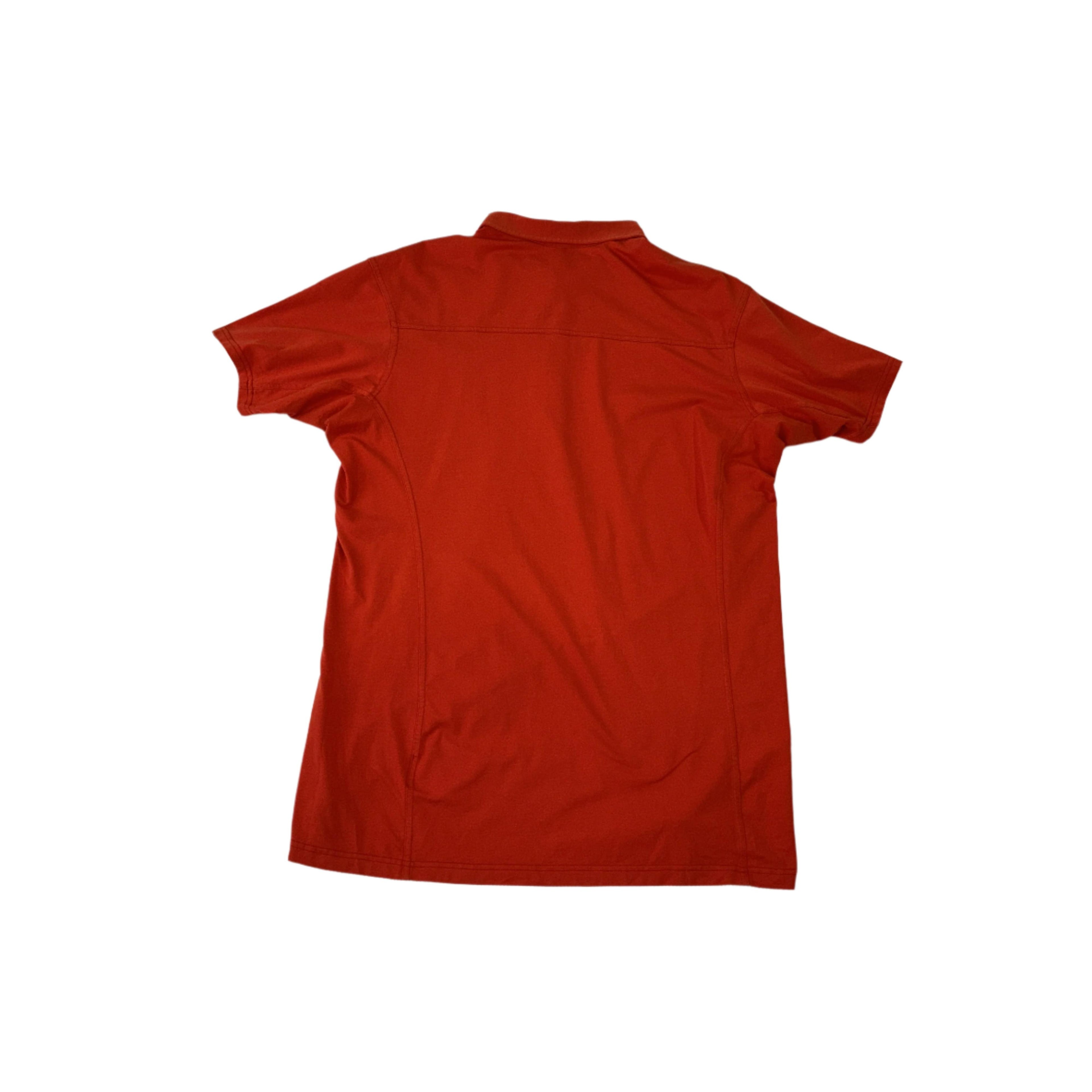 Arc'teryx Men's Captive Polo Shirt Orange XL USED