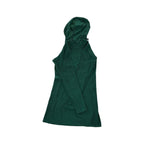 Melanzana Women's Microgrid Dress Green Small USED - FERAL