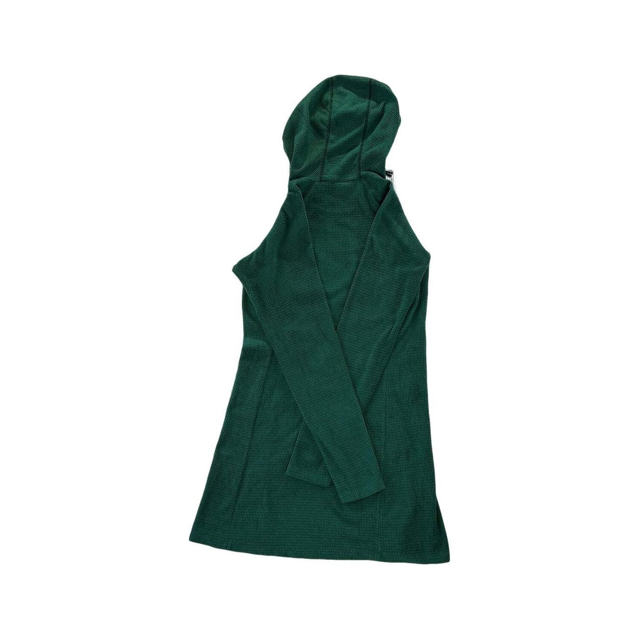 Melanzana Women's Microgrid Dress Green Small USED - FERAL