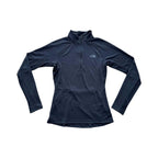 The North Face Women's Flashdry 1/4 Zip Active Base Layer Top Black Small Used - FERAL