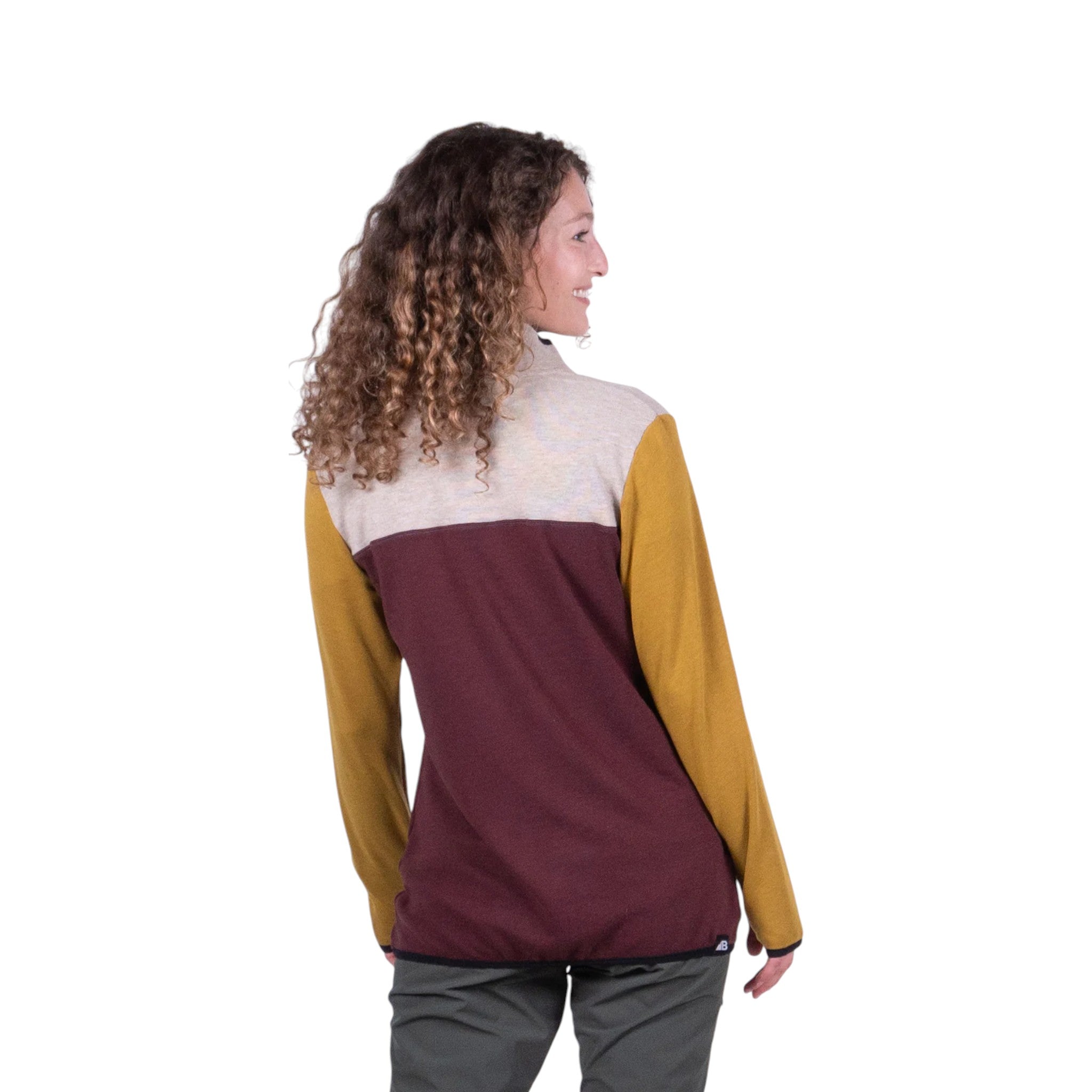 Belong Designs Women's Powell Fleece Pullover - FERAL
