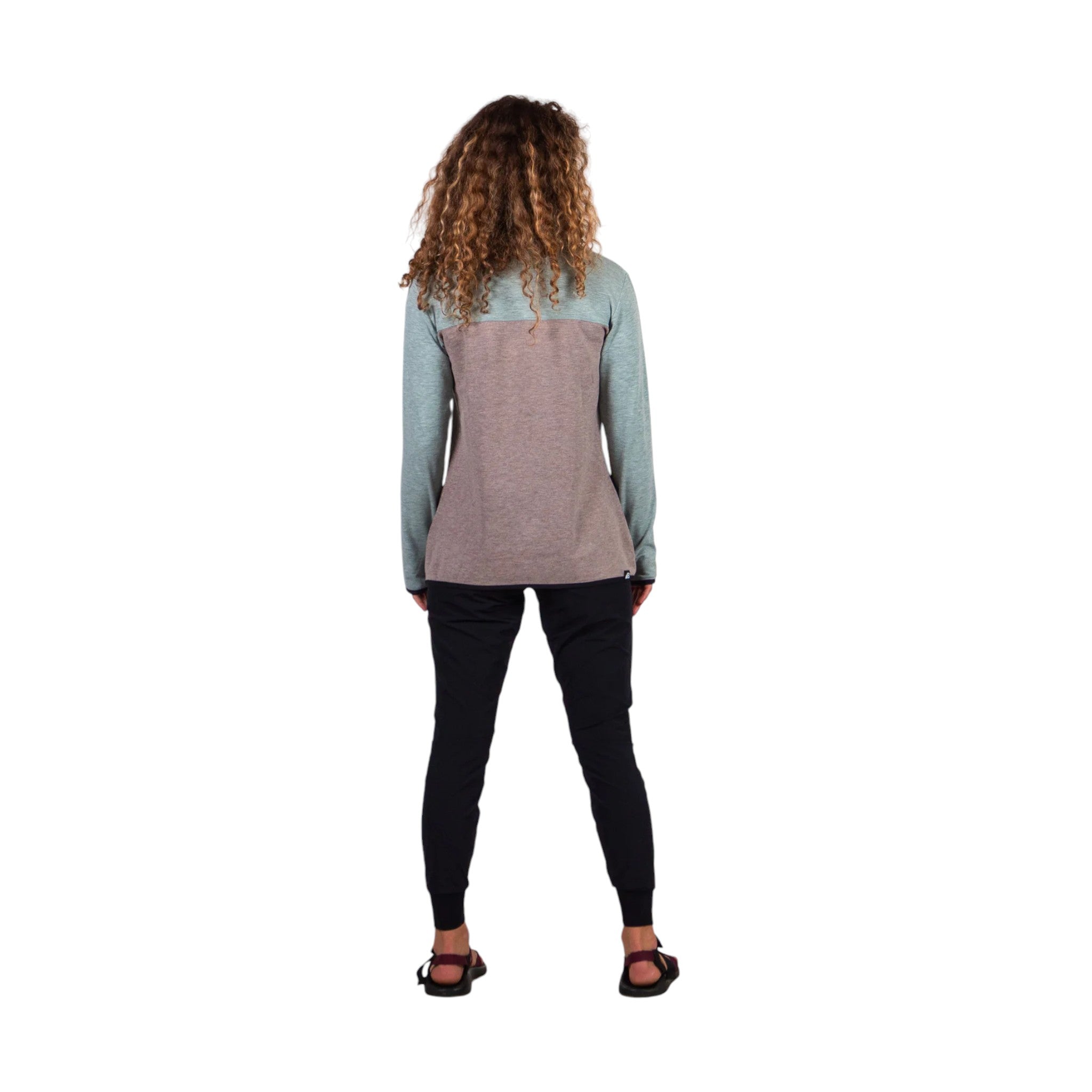 Belong Designs Women's Powell Fleece Pullover - FERAL