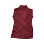 REI Women's Quarterzip 100% Merino Baselayer Top Red Small USED - FERAL