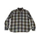 The North Face Women's Long Sleeve Button Up Shirt White/Navy Medium USED - FERAL