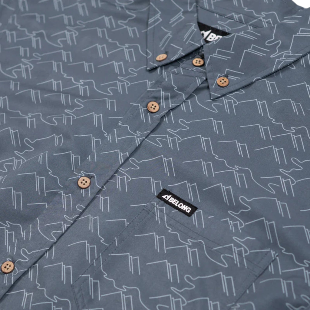 Belong Designs Men's Vista Stretch Button Down