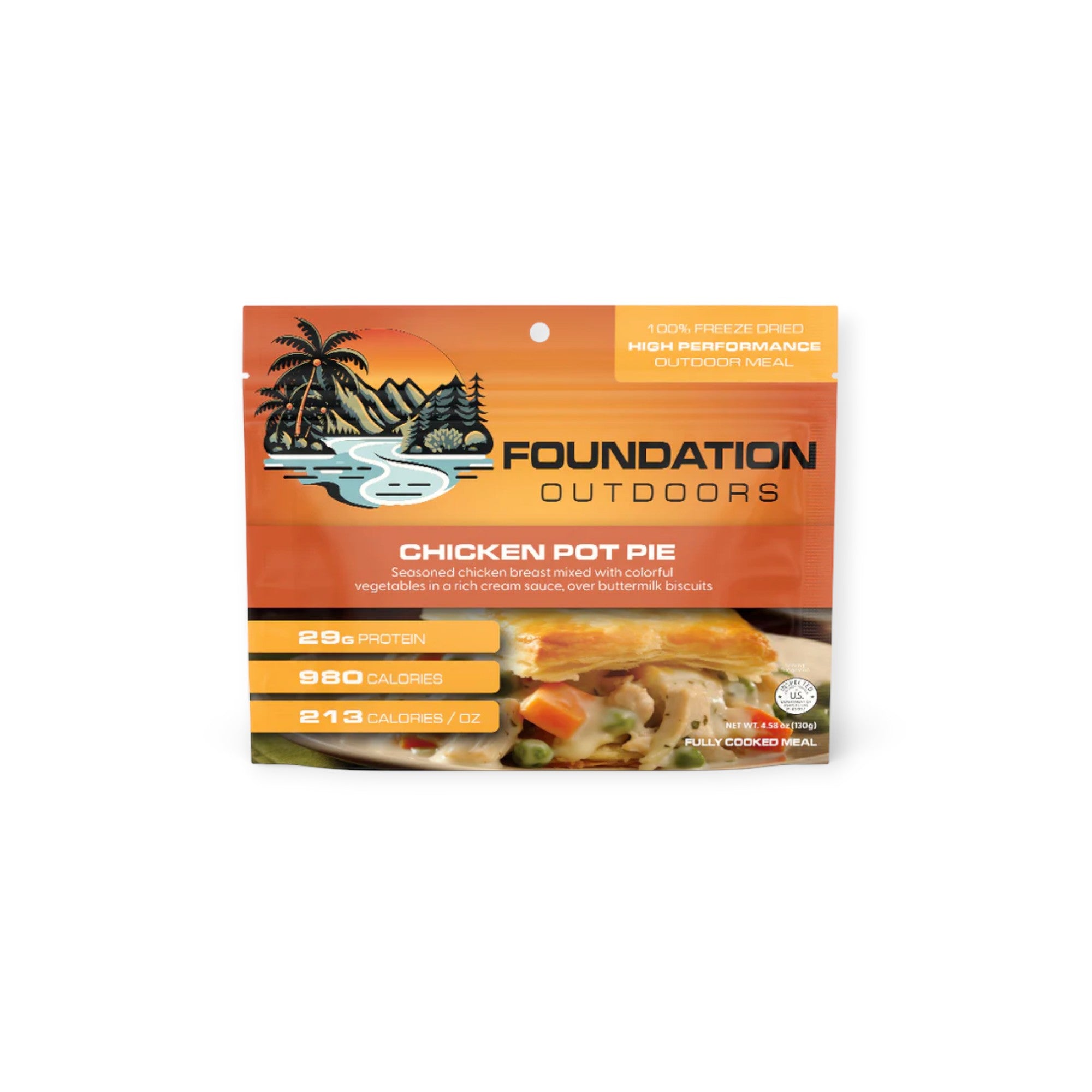 FOUNDATION Outdoors Chicken Pot Pie Meal - FERAL