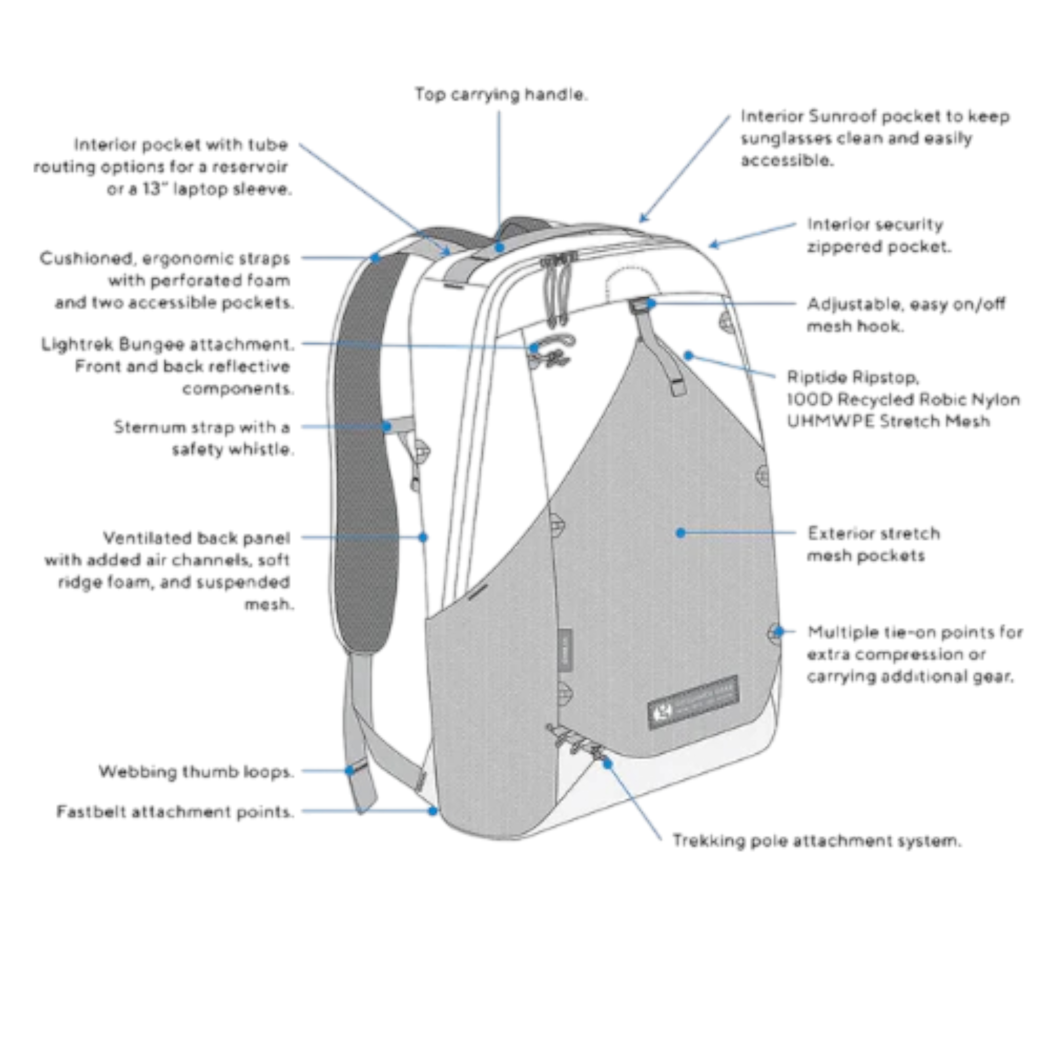 Gossamer Gear Cima 15 Daypack - FERAL