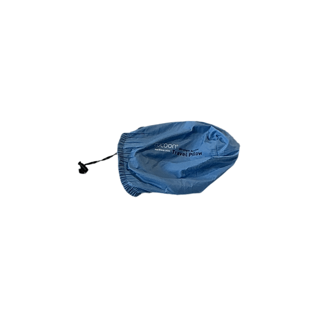 Cocoon AirCore Ultralight Travel Pillow Light Blue/Grey Size Large USED