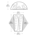 Big Agnes Copper Spur UL2 Tent - FERAL