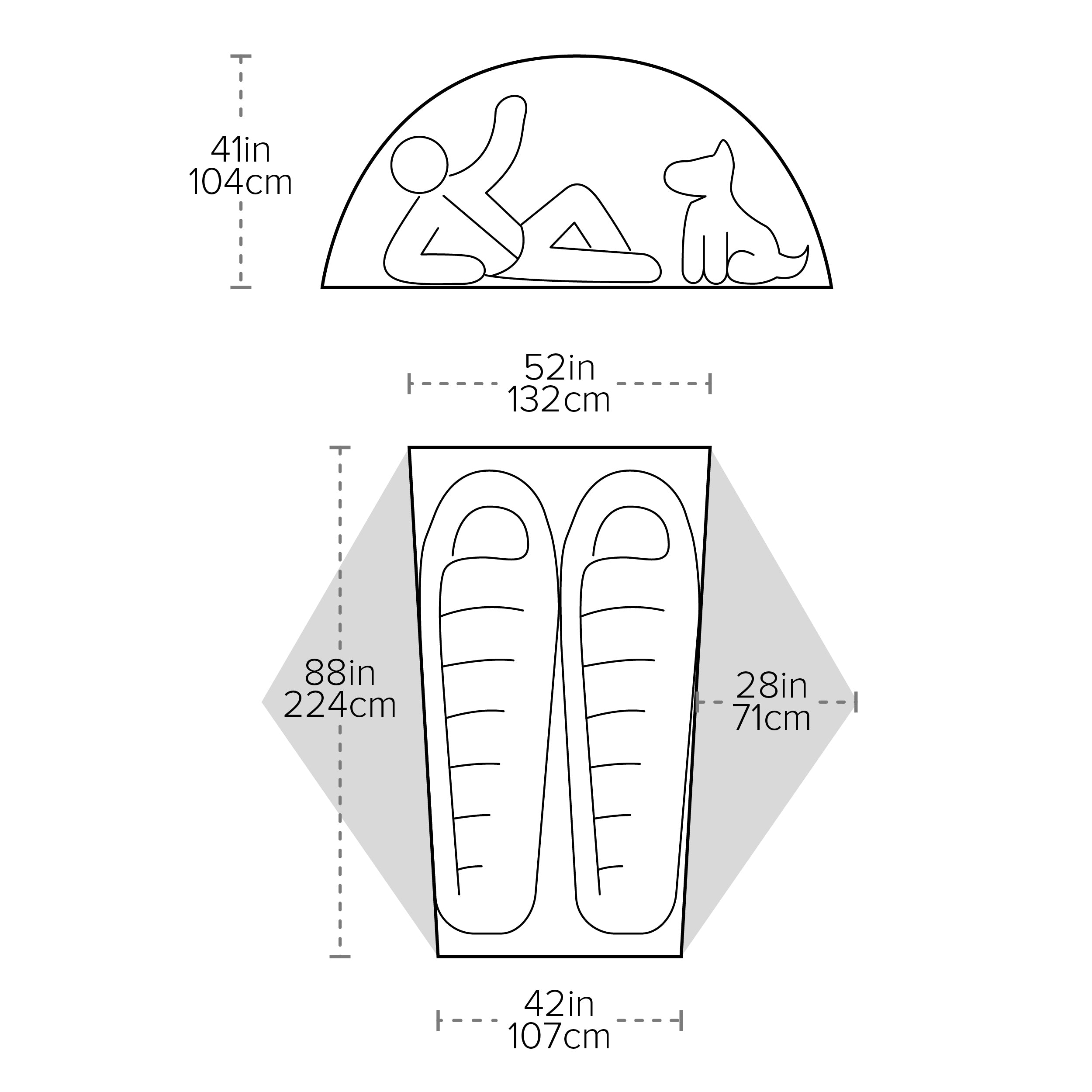 Big Agnes Copper Spur UL2 Tent - FERAL