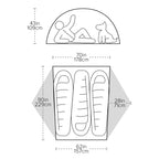 Big Agnes Copper Spur UL3 Tent - FERAL