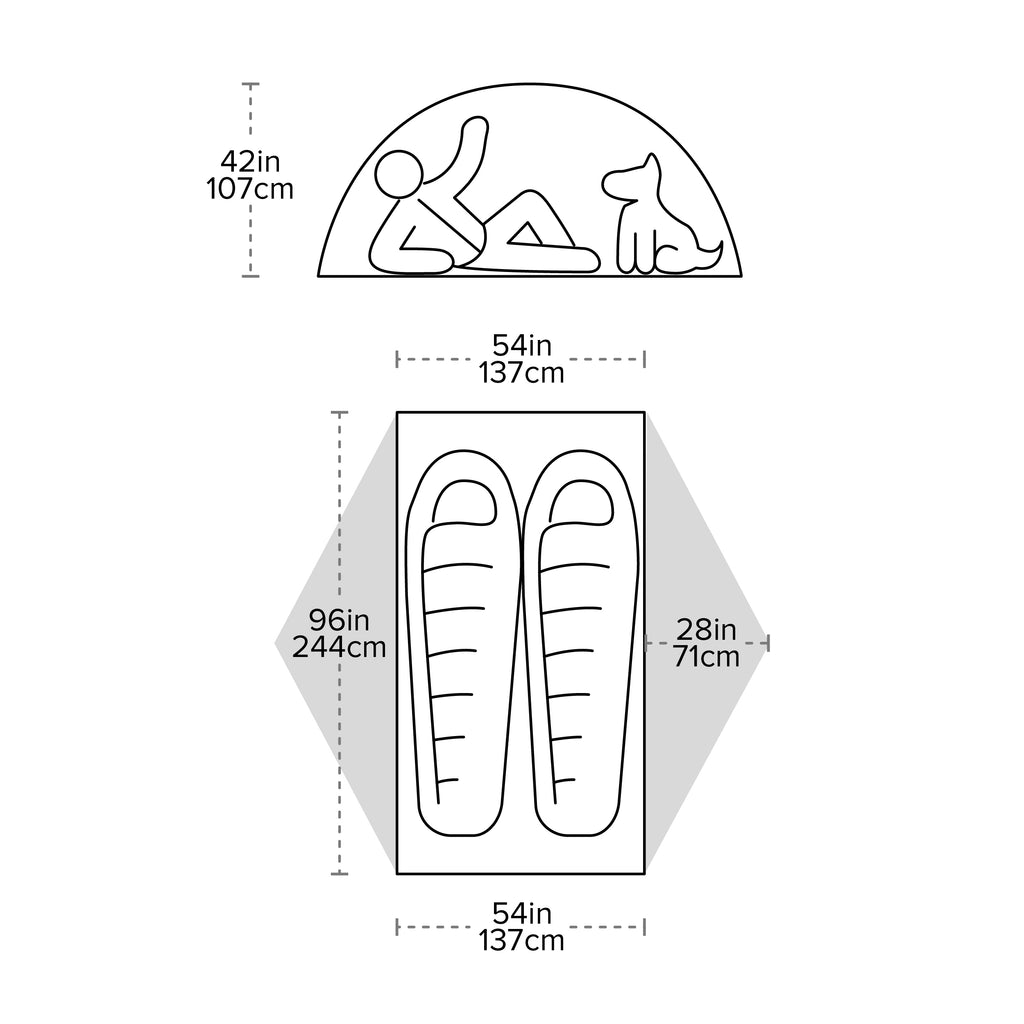 Big Agnes Copper Spur UL2 XL Tent - FERAL
