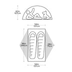 Big Agnes Copper Spur UL2 XL Tent - FERAL