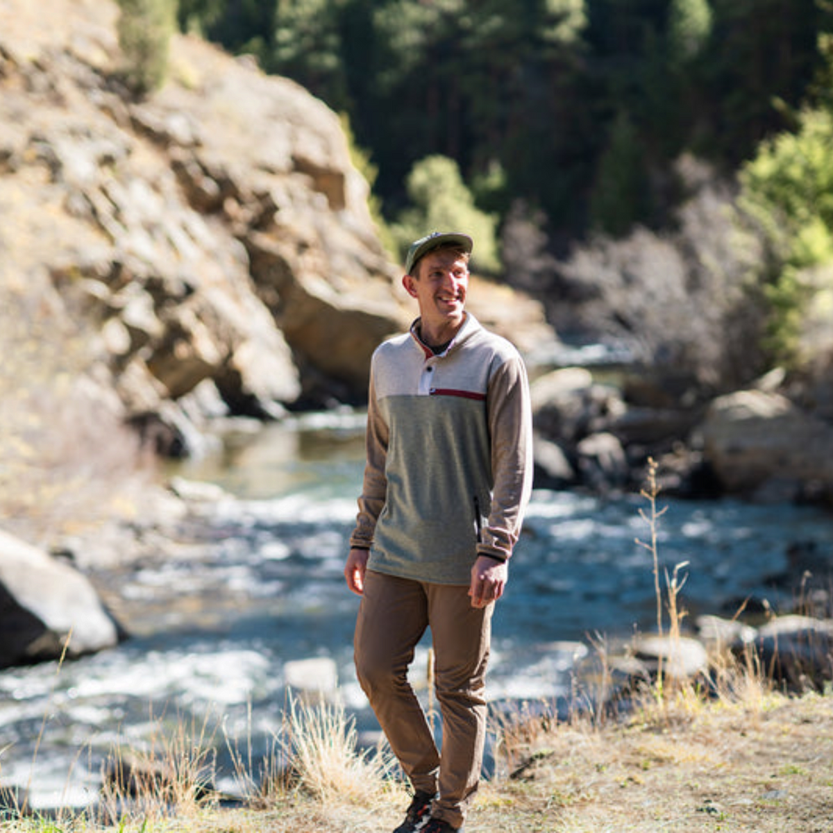 Belong Designs Men's Powell Fleece Pullover
