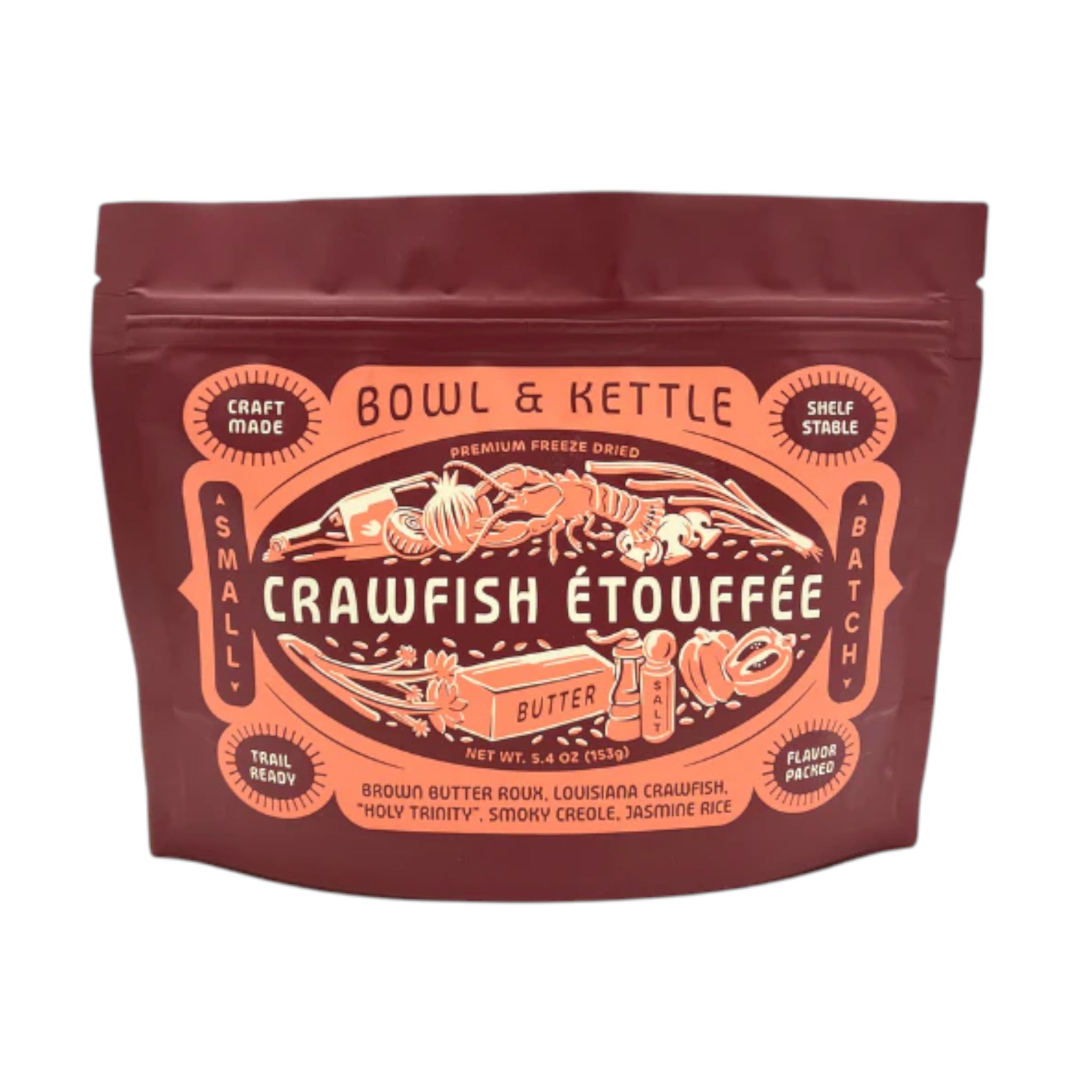 Bowl & Kettle Crawfish Étouffée Freeze-Dried Meal - FERAL