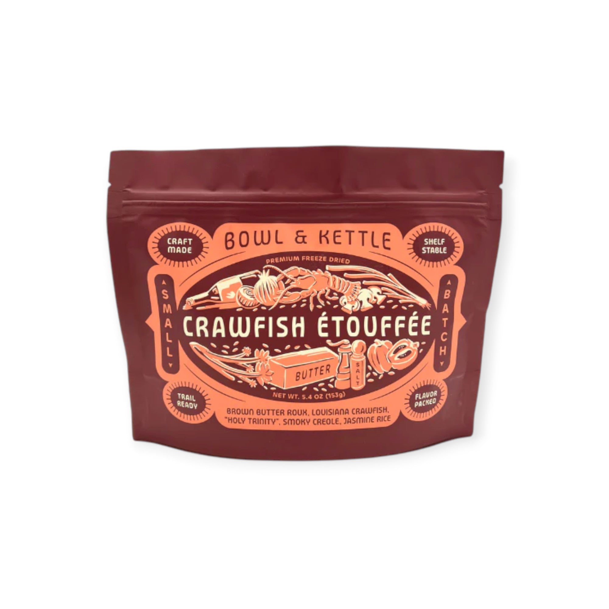 Bowl & Kettle Crawfish Étouffée Freeze-Dried Meal - FERAL