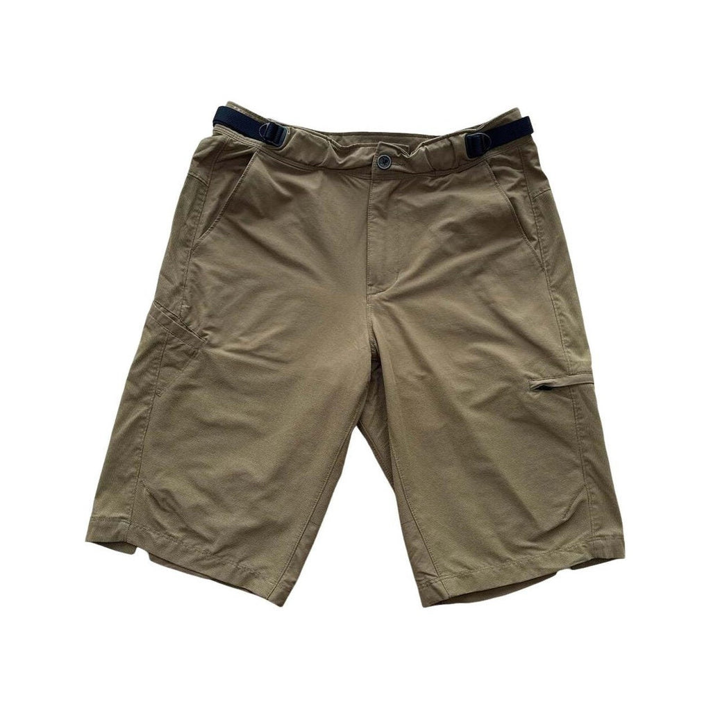 REI Men's Link Shell Bike Shorts Medium Tan Used - FERAL