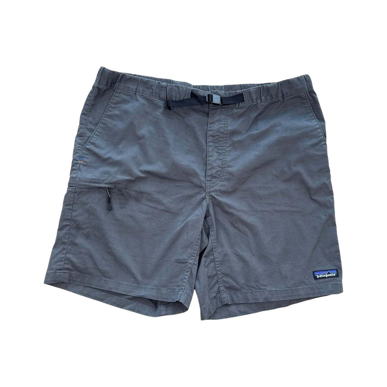 Patagonia Men's Organic Cotton Belted Shorts Grey XL Used - FERAL