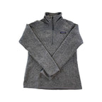 Patagonia Women's Half Zip Better Sweater Grey Medium USED - FERAL