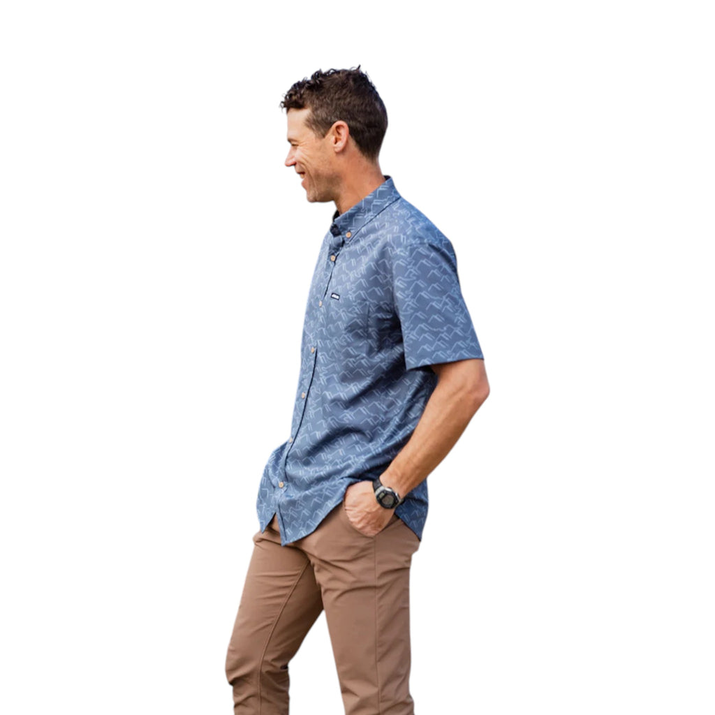 Belong Designs Men's Vista Stretch Button Down
